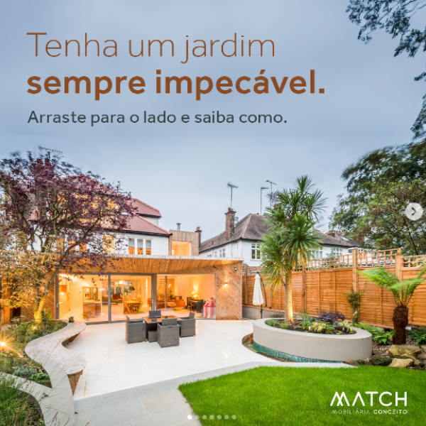 Tenha um jardim sempre impecável. 