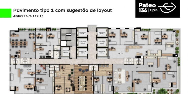 pavimento 1 layout