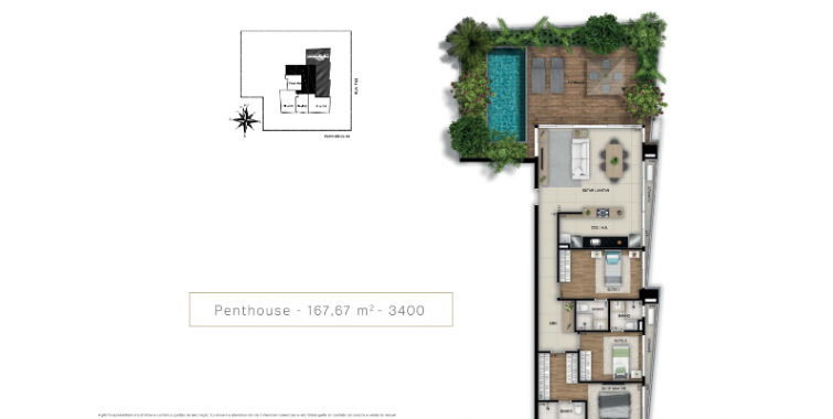 PENTHOUSE 167,67 M2