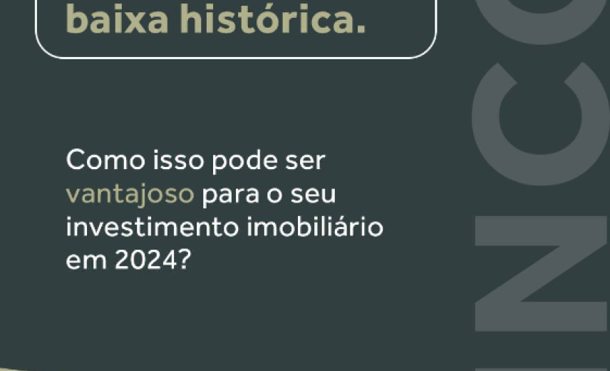 INCC 2023 e uma baixa histórica. 